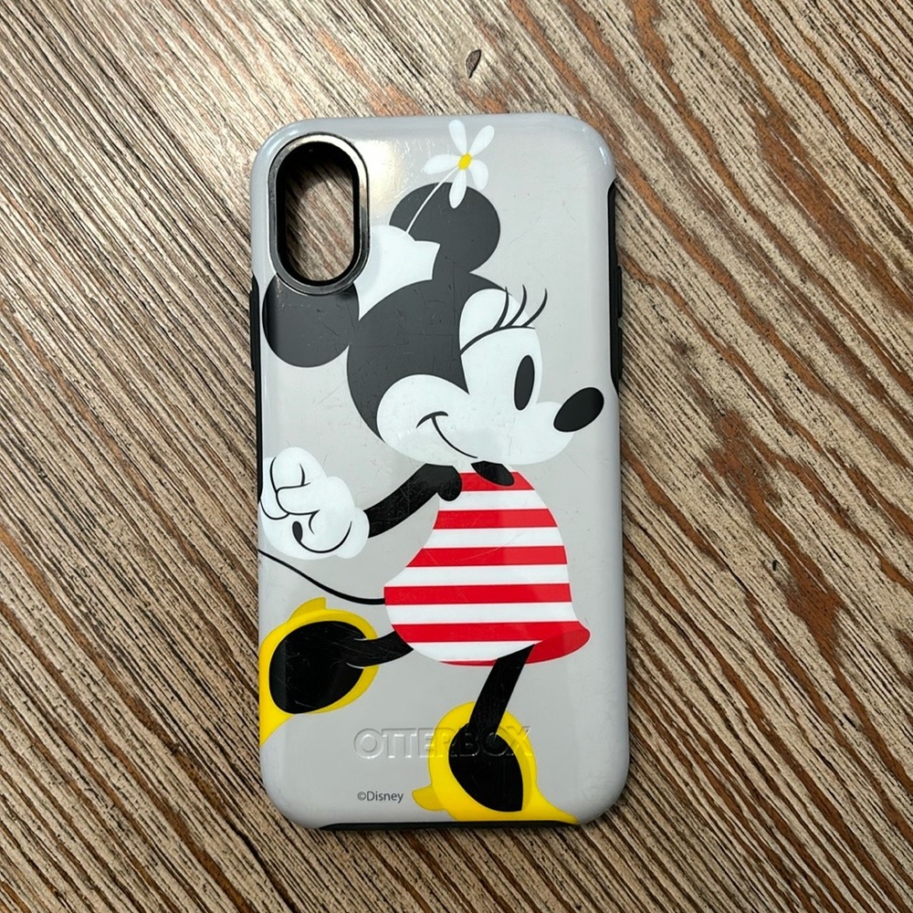 Minnie Mouse OtterBox iPhone X Case  Stride Symmetry Disney Parks Authentic